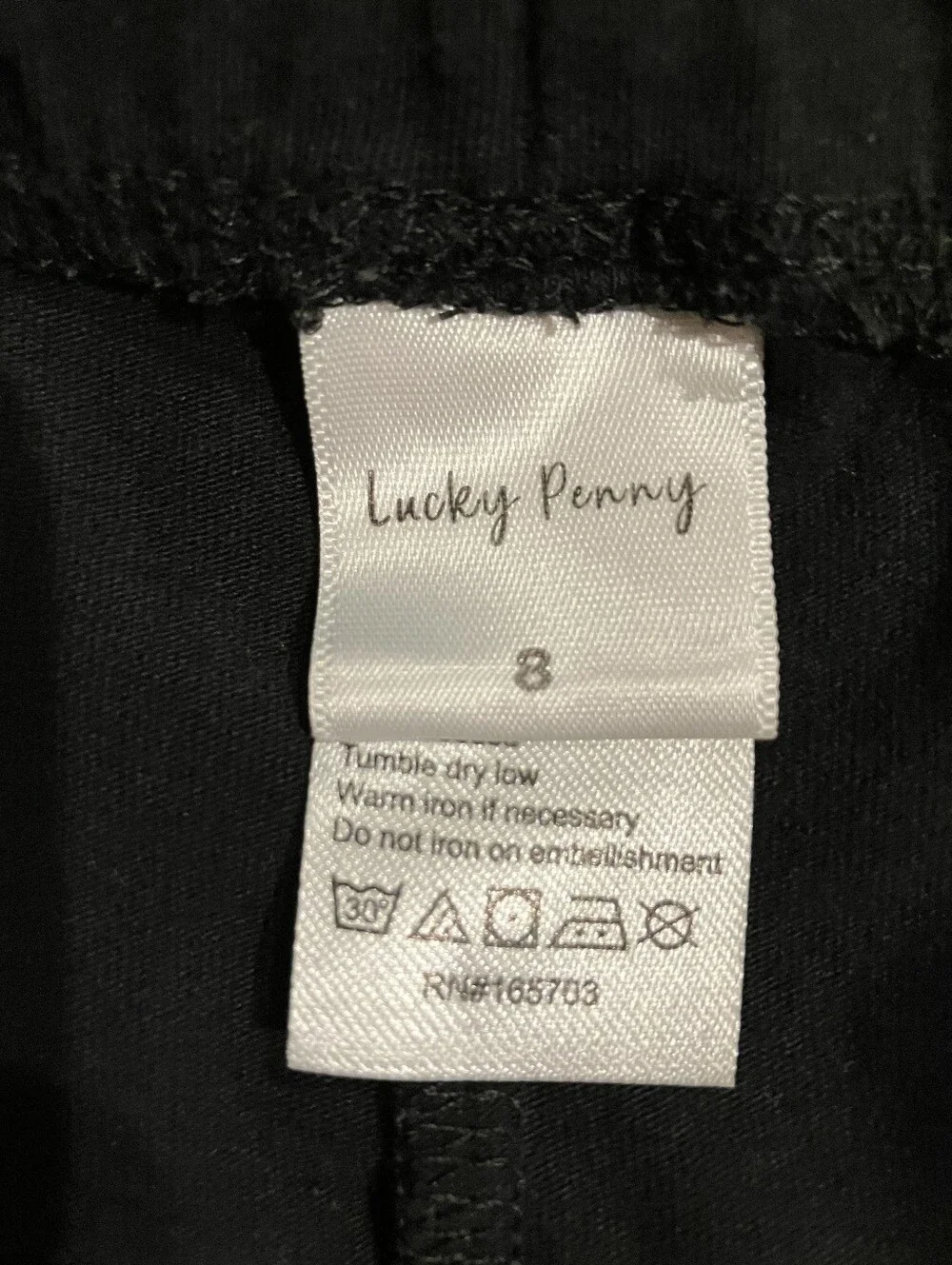 $2 If Bundled.Black Stretch Leggings